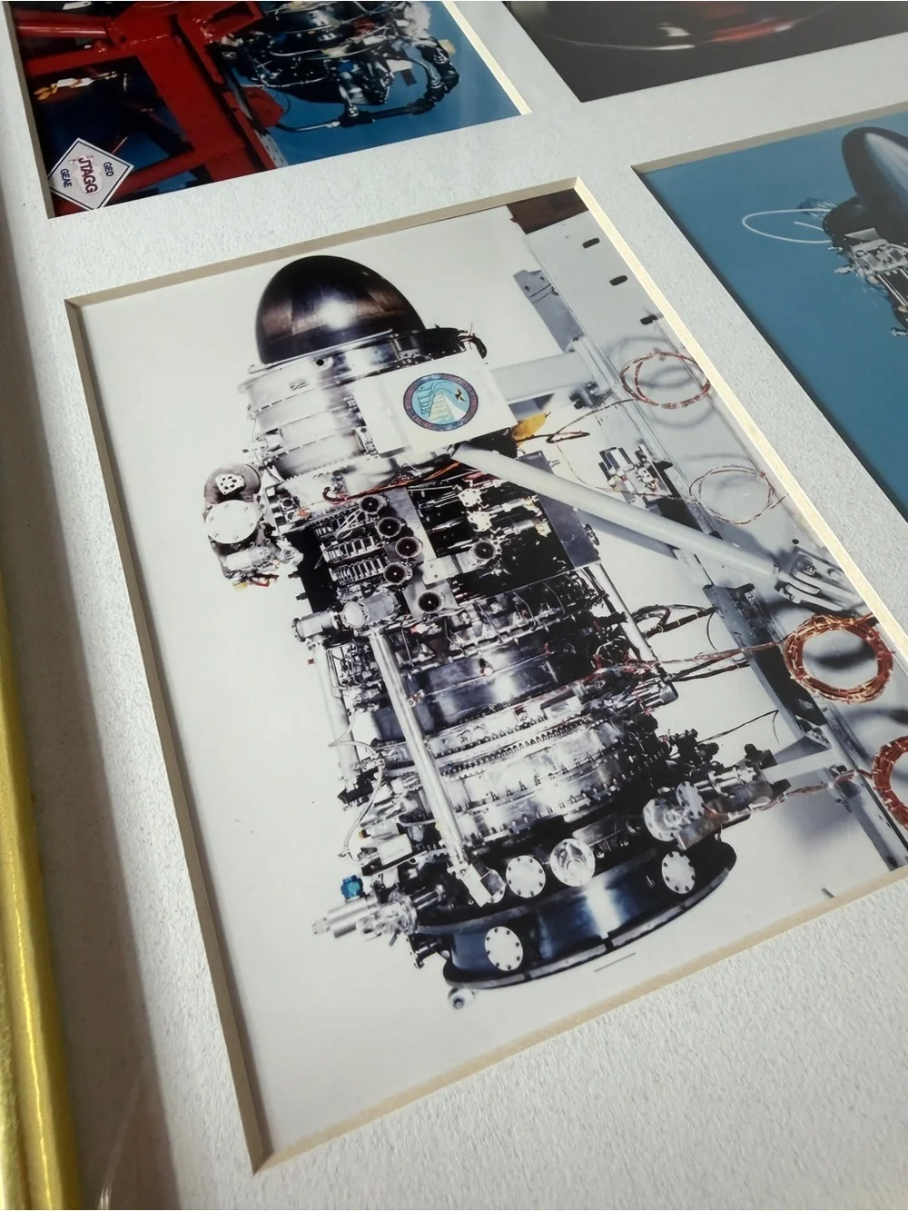 Ultra Rare GE Aviation JTAGG Jet Engine Executive Office Photo Display GEAE